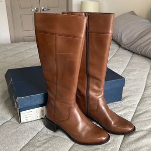 Cora Riding Boot Leather Cole Haan